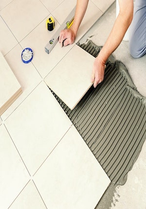 Fournitures de carrelage